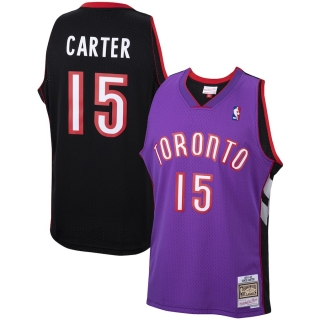 Men's Toronto Raptors Vince Carter Mitchell & Ness Purple 1999-2000 Hardwood Classics Swingman Jersey