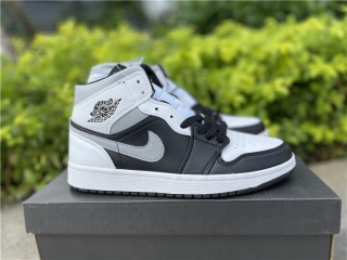 Authentic Air Jordan 1 Mid “White Shadow”