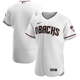 Men's Arizona Diamondbacks Nike White Crimson Home 2020 Authentic Team Jersey