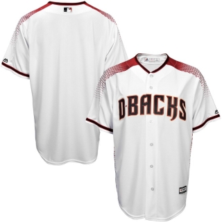 Men's Arizona Diamondbacks Majestic White Big & Tall Cool Base Team Jersey