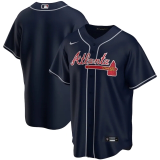 Men's Atlanta Braves Nike Navy Alternate 2020 Replica Jersey