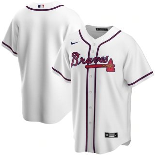 Men's Atlanta Braves Nike White Home 2020 Replica Team Jersey