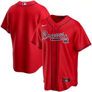 Men's Atlanta Braves Nike Red Alternate 2020 Replica Team Jersey