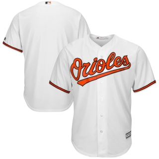 Men's Baltimore Orioles Majestic White Home Big & Tall Cool Base Team Jersey