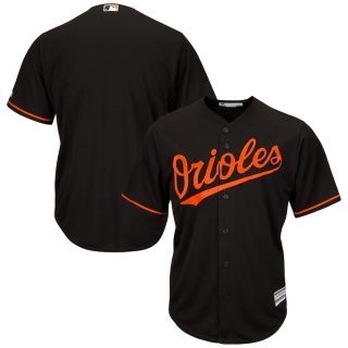 Men's Baltimore Orioles Majestic Black Alternate Big & Tall Cool Base Team Jersey