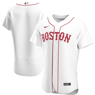 Men's Boston Red Sox Nike White Alternate 2020 Authentic Team Jersey
