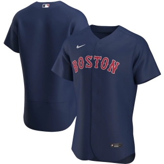 Men's Boston Red Sox Nike Navy Alternate 2020 Authentic Team Jersey