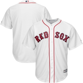 Men's Boston Red Sox Majestic White Home Big & Tall Cool Base Team Jersey