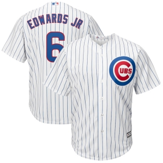 Men's Chicago Cubs Carl Edwards Jr Majestic Home White Cool Base Replica Player Jersey