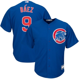 Men's Chicago Cubs Javier Baez Royal Big & Tall Replica Player Jersey
