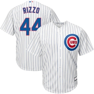 Men's Chicago Cubs Anthony Rizzo White Big & Tall Replica Player Jersey