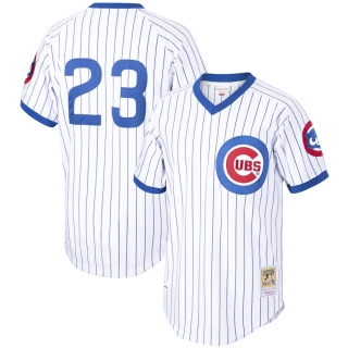 Ryne Sandberg Chicago Cubs Mitchell & Ness Cooperstown Collection Authentic Jersey - White