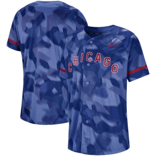 Men's Chicago Cubs Nike Royal Camo Jersey