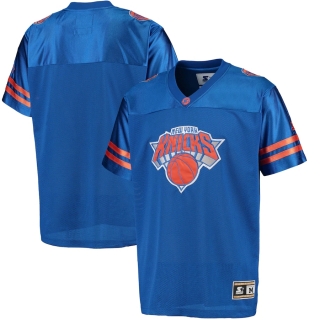 Men's New York Knicks G-III Sports by Carl Banks Royal Football Jersey