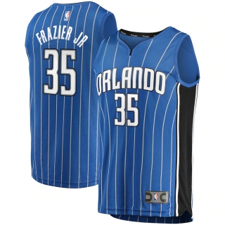 Men's Orlando Magic Melvin Frazier Jr Fanatics Branded Blue Fast Break Replica Jersey - Icon Edition