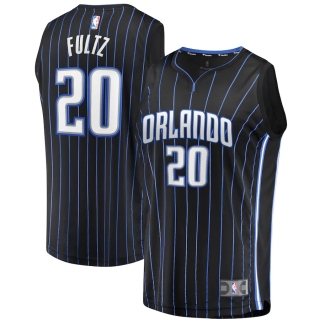 Men's Orlando Magic Markelle Fultz Fanatics Branded Black 2019 Fast Break Replica Jersey - Icon Edition