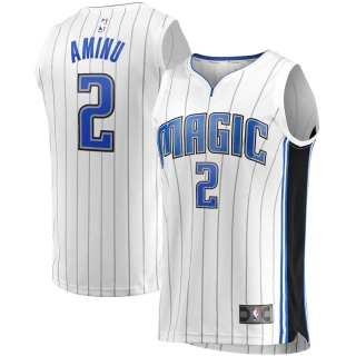 Men's Orlando Magic Al-Farouq Aminu Fanatics Branded White Fast Break Replica Jersey - Association Edition