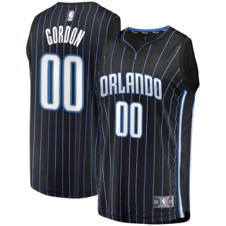 Men's Orlando Magic Aaron Gordon Fanatics Branded Black 2019 Fast Break Replica Player Jersey - Icon Edition