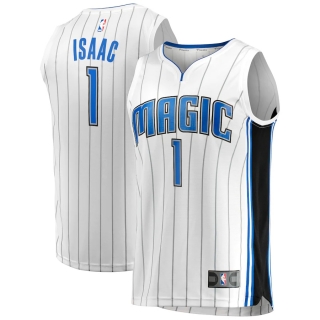 Men's Orlando Magic Jonathan Isaac Fanatics Branded White Fast Break Jersey - Association Edition