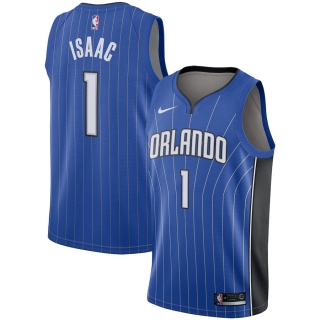 Men's Orlando Magic Jonathan Isaac Nike Blue Replica Swingman Jersey - Icon Edition