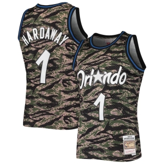 Men's Orlando Magic Penny Hardaway Mitchell & Ness Camo Hardwood Classics Tiger Swingman Jersey
