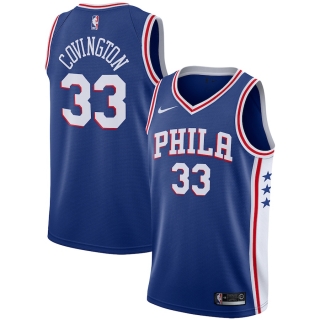 Men's Philadelphia 76ers Robert Covington Nike Royal Replica Swingman Jersey - Icon Edition