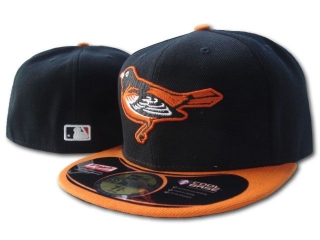 MLB Baltimore Orioles Fitted Hat SF - 097