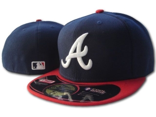 MLB Atlanta Braves Fitted Hat SF - 098