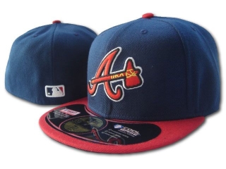 MLB Atlanta Braves Fitted Hat SF - 100