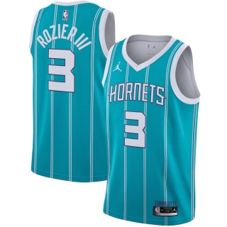 Men's Charlotte Hornets Terry Rozier III Jordan Brand Teal 2020-21 Swingman Jersey - Icon Edition
