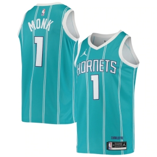 Men's Charlotte Hornets Jordan Brand Teal 2020-21 Swingman Jersey - Statement Edition