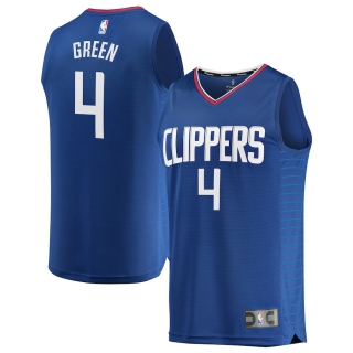 Men's LA Clippers JaMychal Green Fanatics Branded Royal Fast Break Replica Jersey - Icon Edition