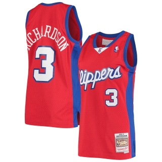 Men's LA Clippers Quentin Richardson Mitchell & Ness Red 2000-01 Hardwood Classics Swingman Jersey - Statement Edition