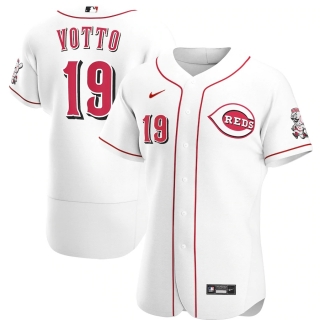 Men's Cincinnati Reds Joey Votto Nike White Home 2020 Authentic Player Jersey