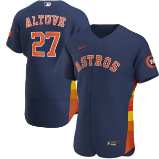 Men's Houston Astros Jose Altuve Nike Navy Alternate 2020 Authentic Player Jersey