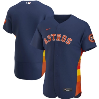 Men's Houston Astros Nike Navy Alternate 2020 Authentic Team Jersey