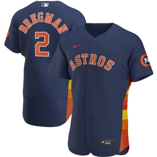 Men's Houston Astros Alex Bregman Nike Navy Alternate 2020 Authentic Player Jersey