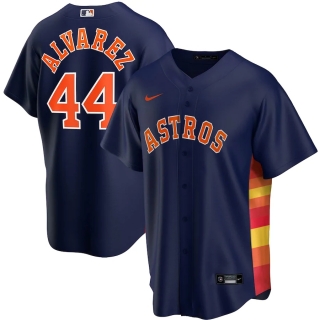 Men's Houston Astros Yordan Alvarez Nike Navy Alternate 2020 Replica Player Jersey