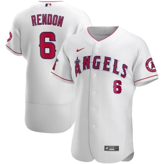 Men's Los Angeles Angels Anthony Rendon Nike White Authentic Player Jersey