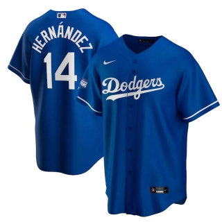 Men's Los Angeles Dodgers Enrique Hernández Nike Royal 2020 World Series Champions Alternate Replica Player Jersey