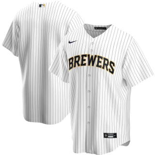 Men's Milwaukee Brewers Nike White Home 2020 Replica Jersey