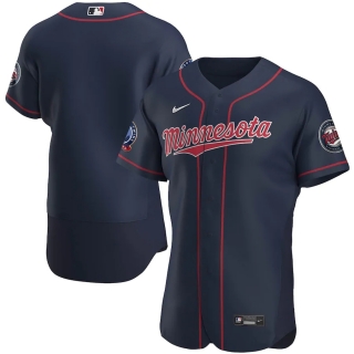 Men's Minnesota Twins Nike Navy Alternate 2020 60th Season Authentic Team Jersey