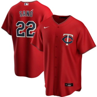 Men's Minnesota Twins Miguel Sano Nike Red Alternate 2020 Replica Player Jersey