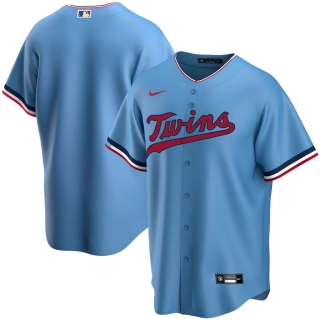 Men's Minnesota Twins Nike Light Blue Alternate 2020 Replica Team Jersey