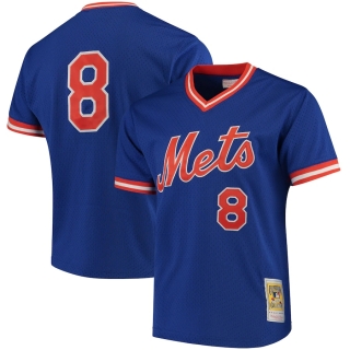 New York Mets Gary Carter Mitchell & Ness Royal Batting Practice Jersey