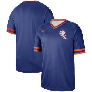 Men's New York Mets Nike Royal Cooperstown Collection Legend V-Neck Jersey