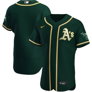 Men's Oakland Athletics Nike Green Alternate 2020 Authentic Team Jersey