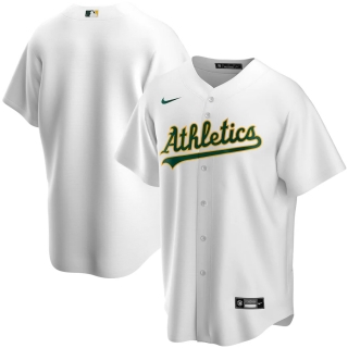 Men's Oakland Athletics Nike White Home 2020 Replica Team Jersey