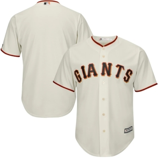 Men's San Francisco Giants Majestic Cream Alternate Big & Tall Cool Base Team Jersey