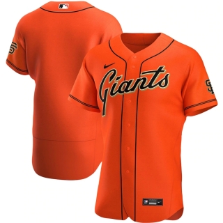 Men's San Francisco Giants Nike Orange Alternate 2020 Authentic Team Jersey